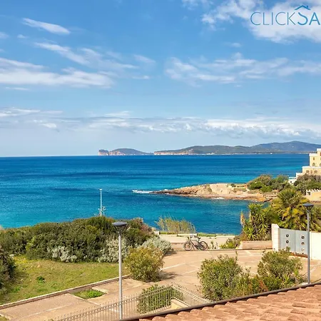 Clicksardegna Attic Vittoria With Terrace Facing The Sea And Parking Space Apartment