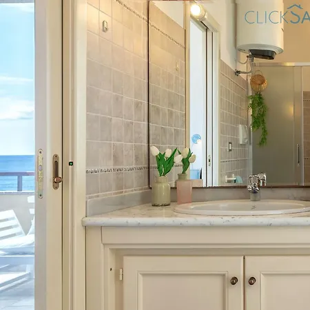 Clicksardegna Attic Vittoria With Terrace Facing The Sea And Parking Space Apartment Alghero